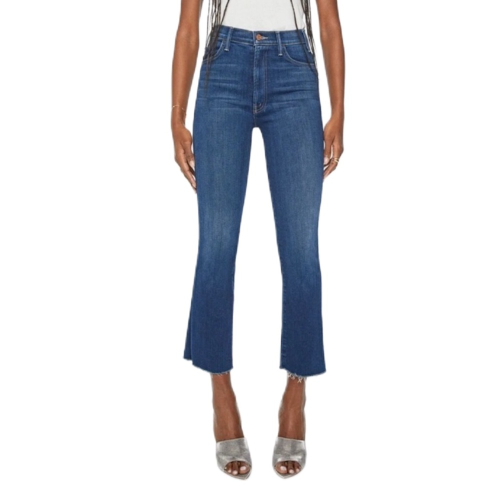 MOTHER Blue Ankle & Cropped Jeans